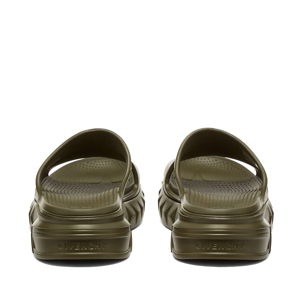 Givenchy Marshmallow Slide Sandal Olive Green | END. (SG)