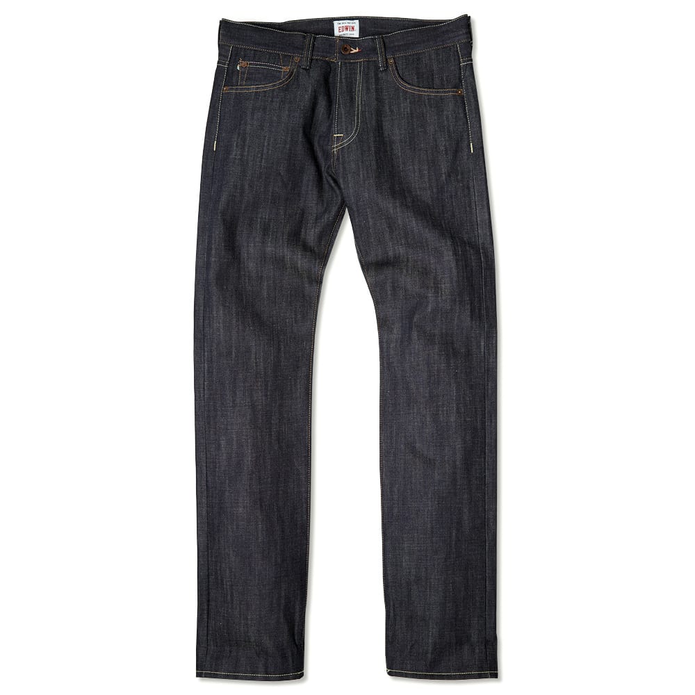 Edwin ED-71 Slim Rainbow Selvedge Jean Unwashed | END. (CA)