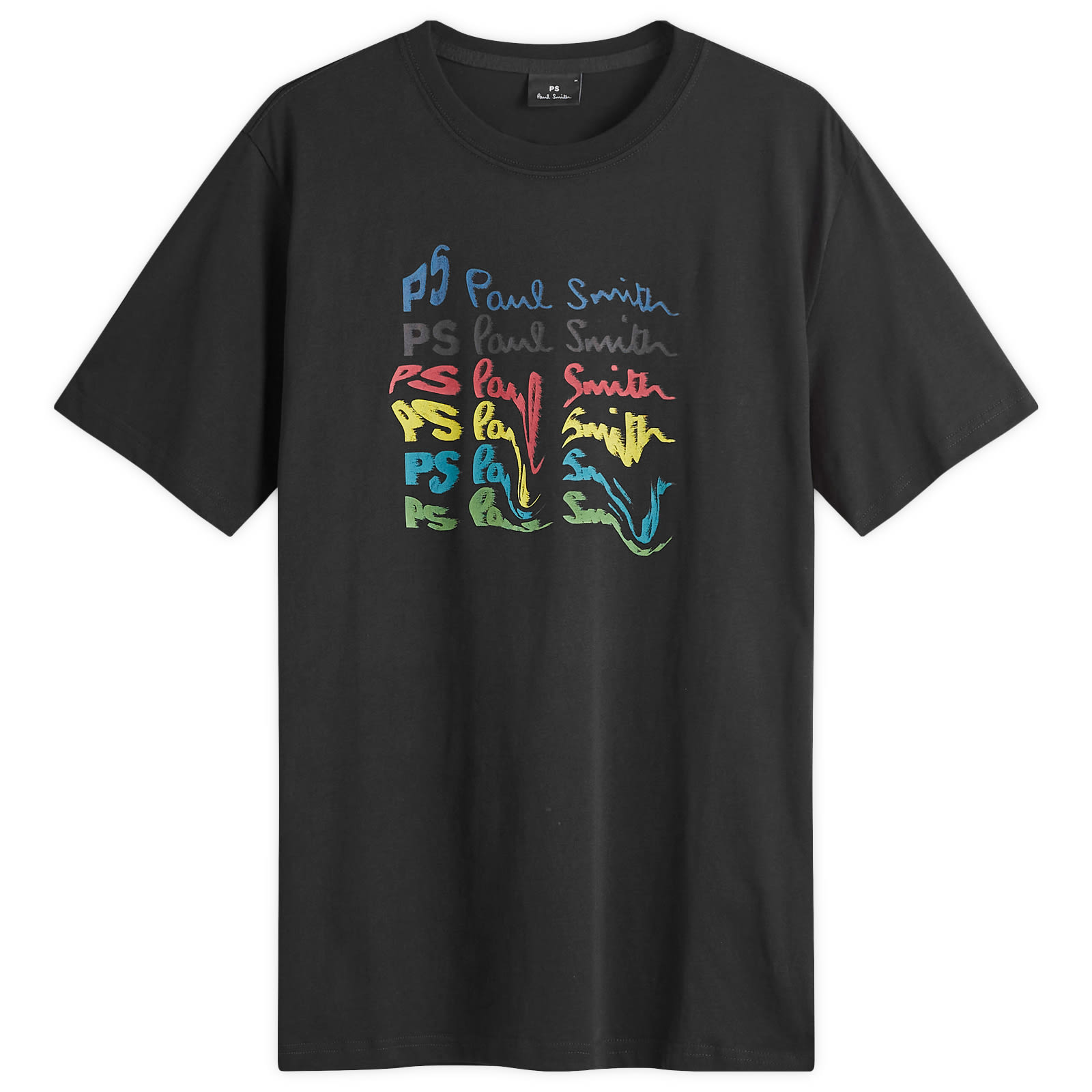 Paul Smith Distorted Logo T-Shirt Black | END. (US)