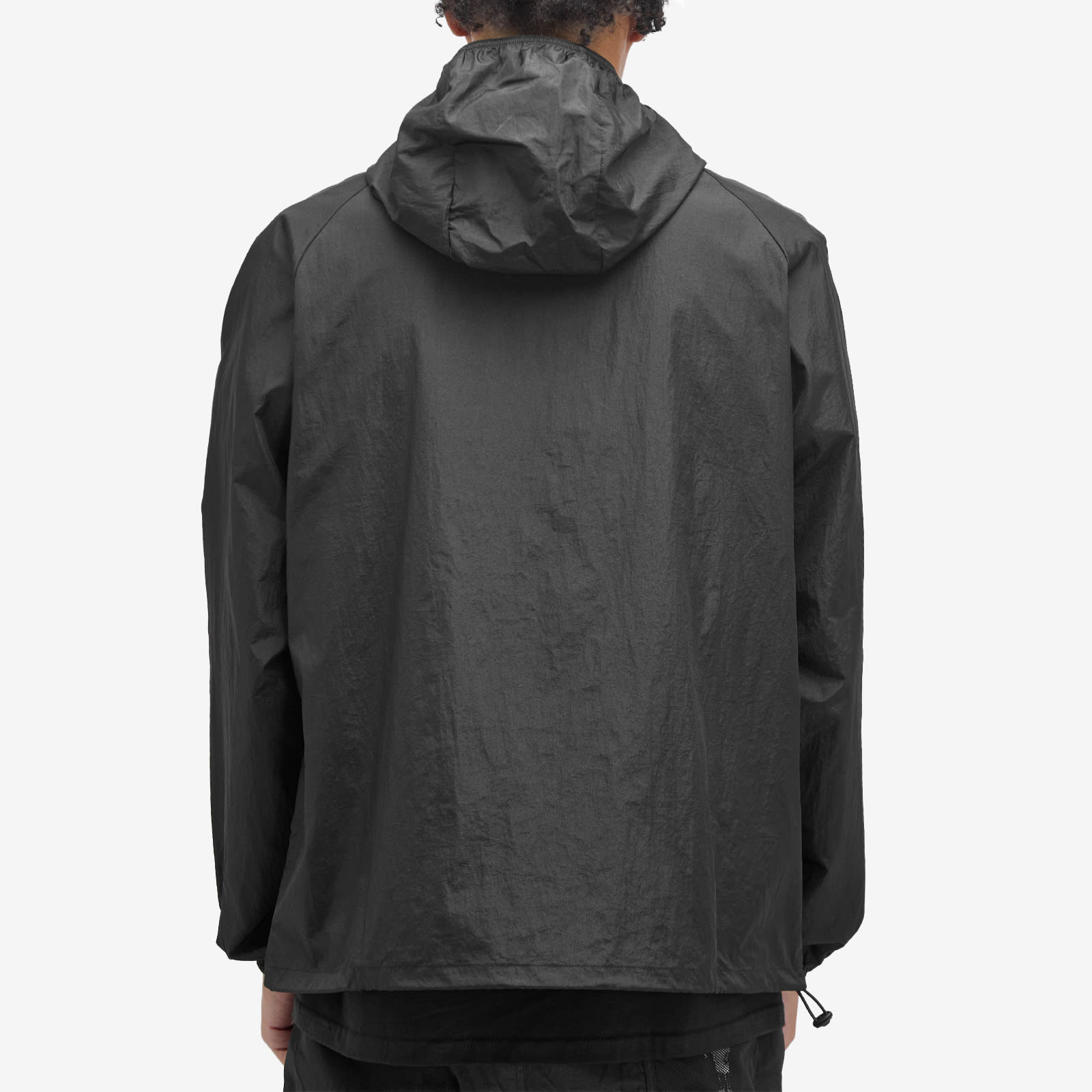 Fucking Awesome Men's Crinkle Nylon Anorak Black - Curated