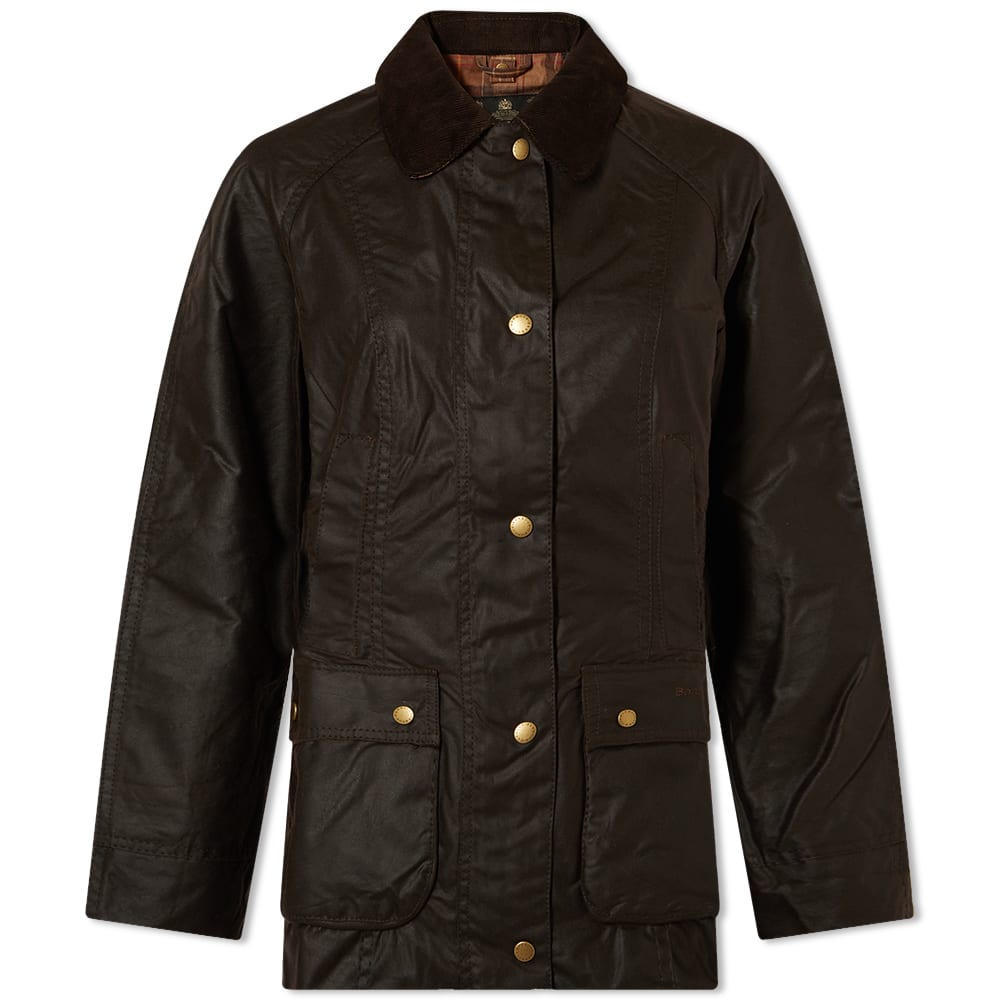 Barbour Beadnell Wax Jacket Rustic | END. (US)