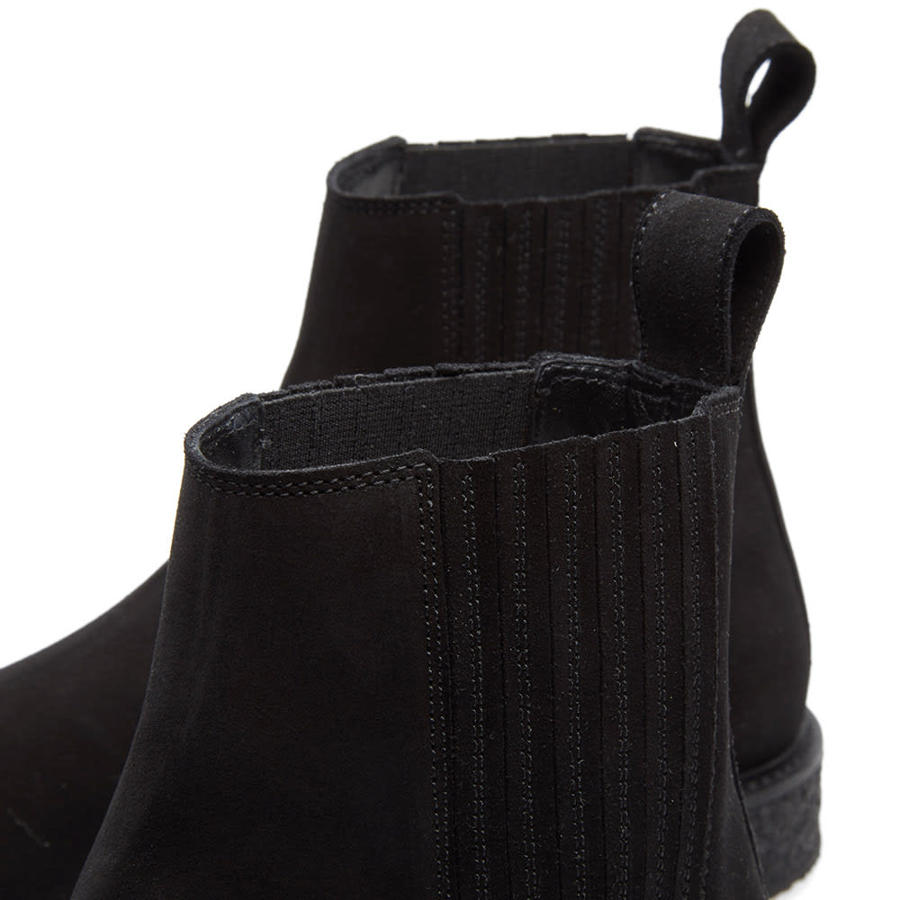 Saint Laurent Crepe Sole Boot Black Suede END.