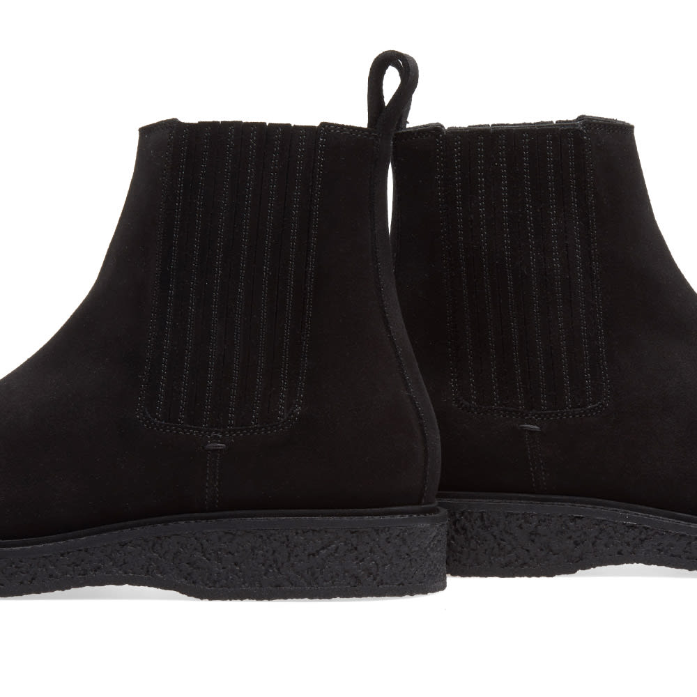 Saint Laurent Crepe Sole Boot Black Suede END. (UK)