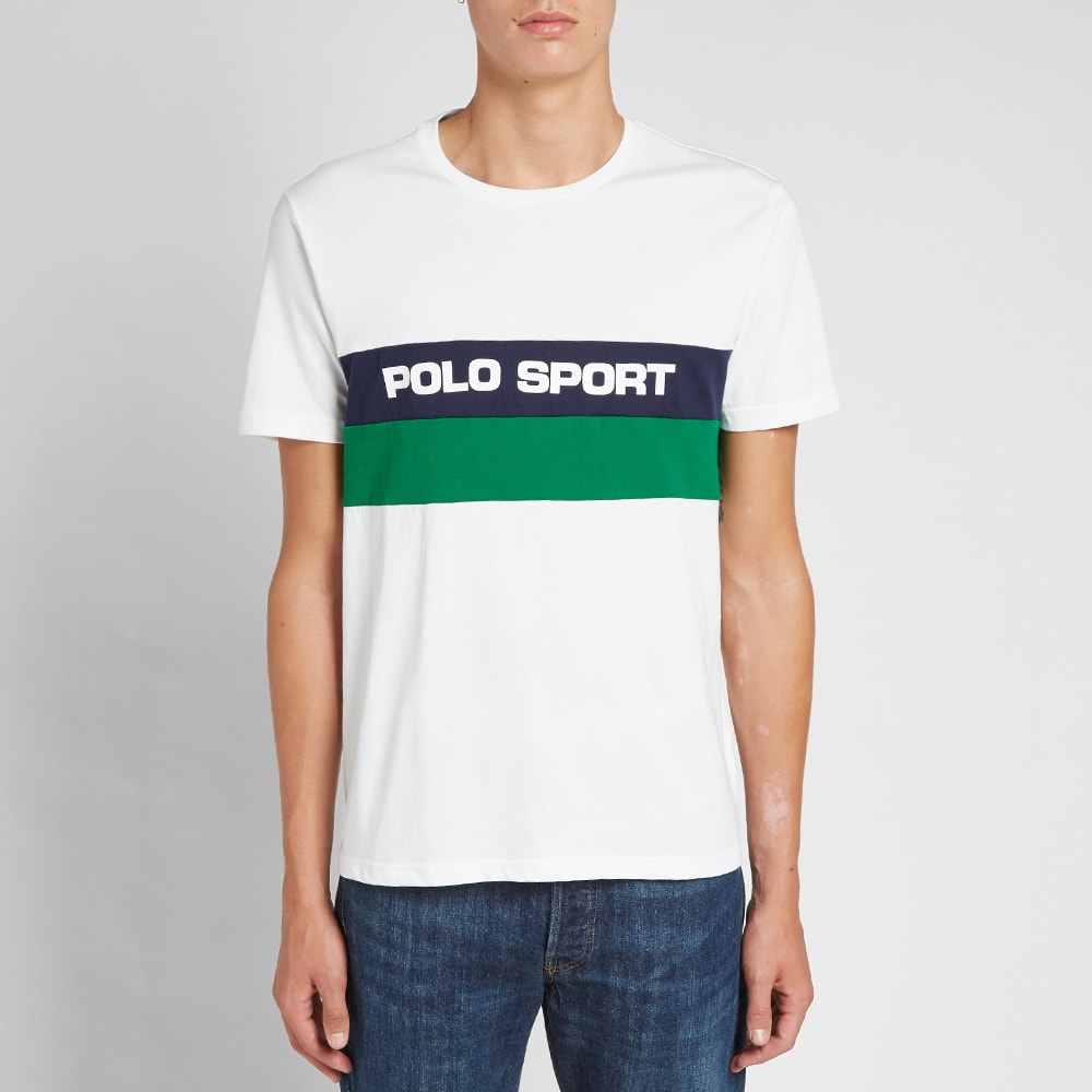 polo sport logo t shirt