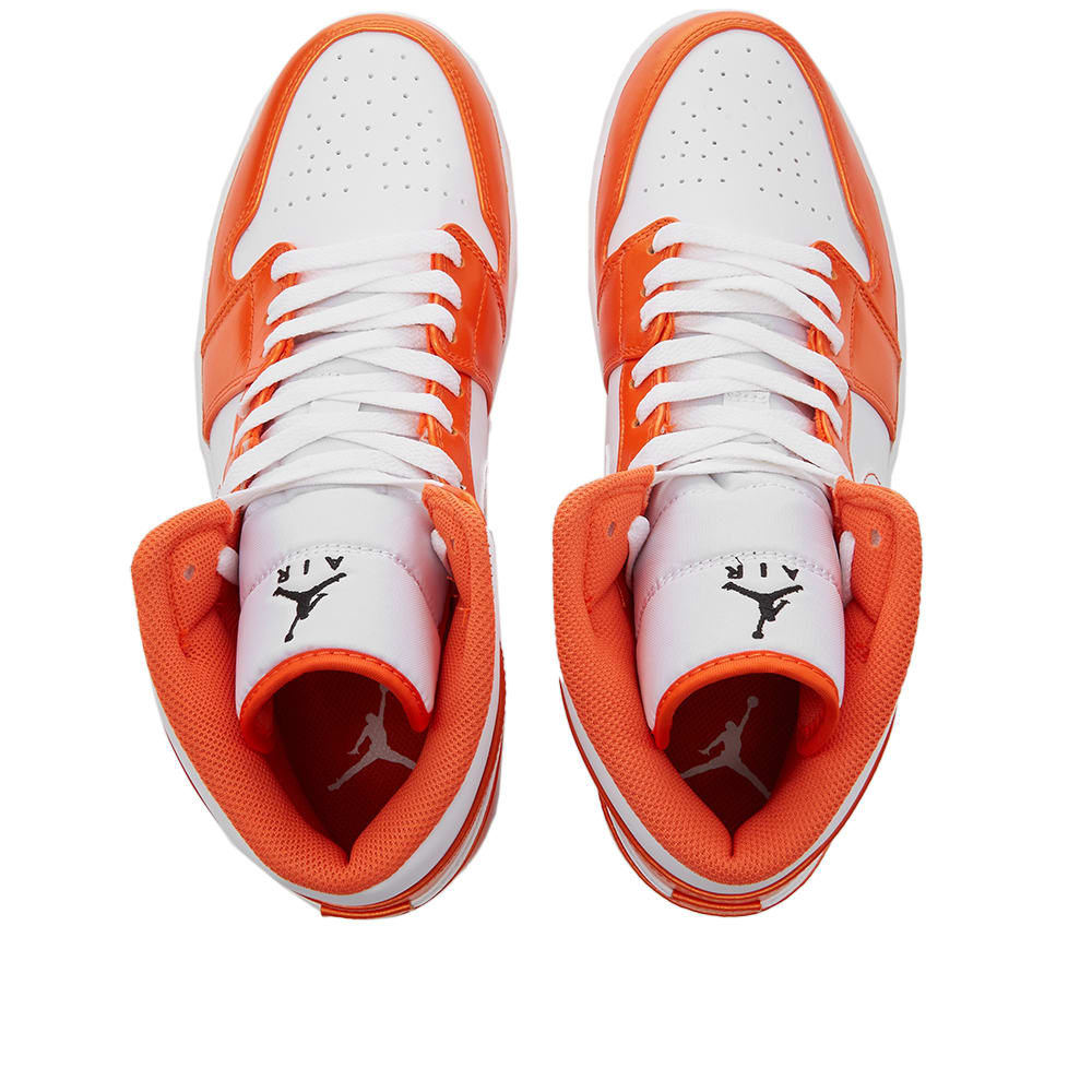 Air Jordan 1 Mid Electro Orange & Black | END. (US)