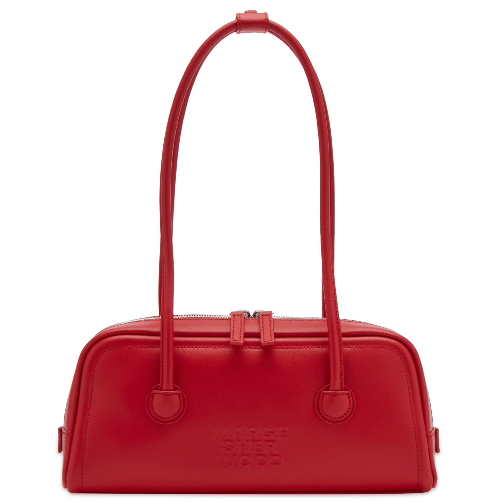 [Margesherwood] ☆ / BESSETTE SHOULDER / apple red crinkle MARGE SHERWOOD Women's Bessette Shoulder Bag in Apple Red