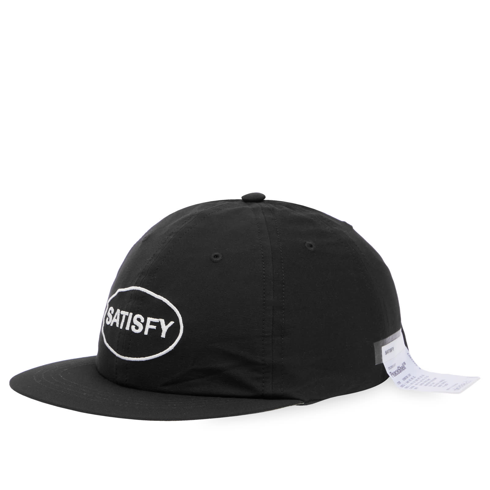 Satisfy PeaceShell™ Oval Running Cap Black | END. (US)