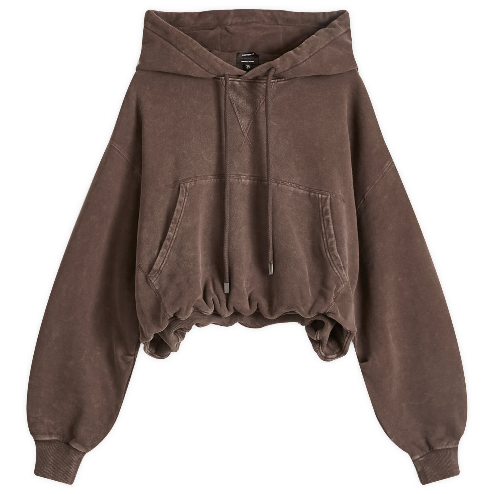 R13 Balloon Popover Hoodie Brown | END. (US)