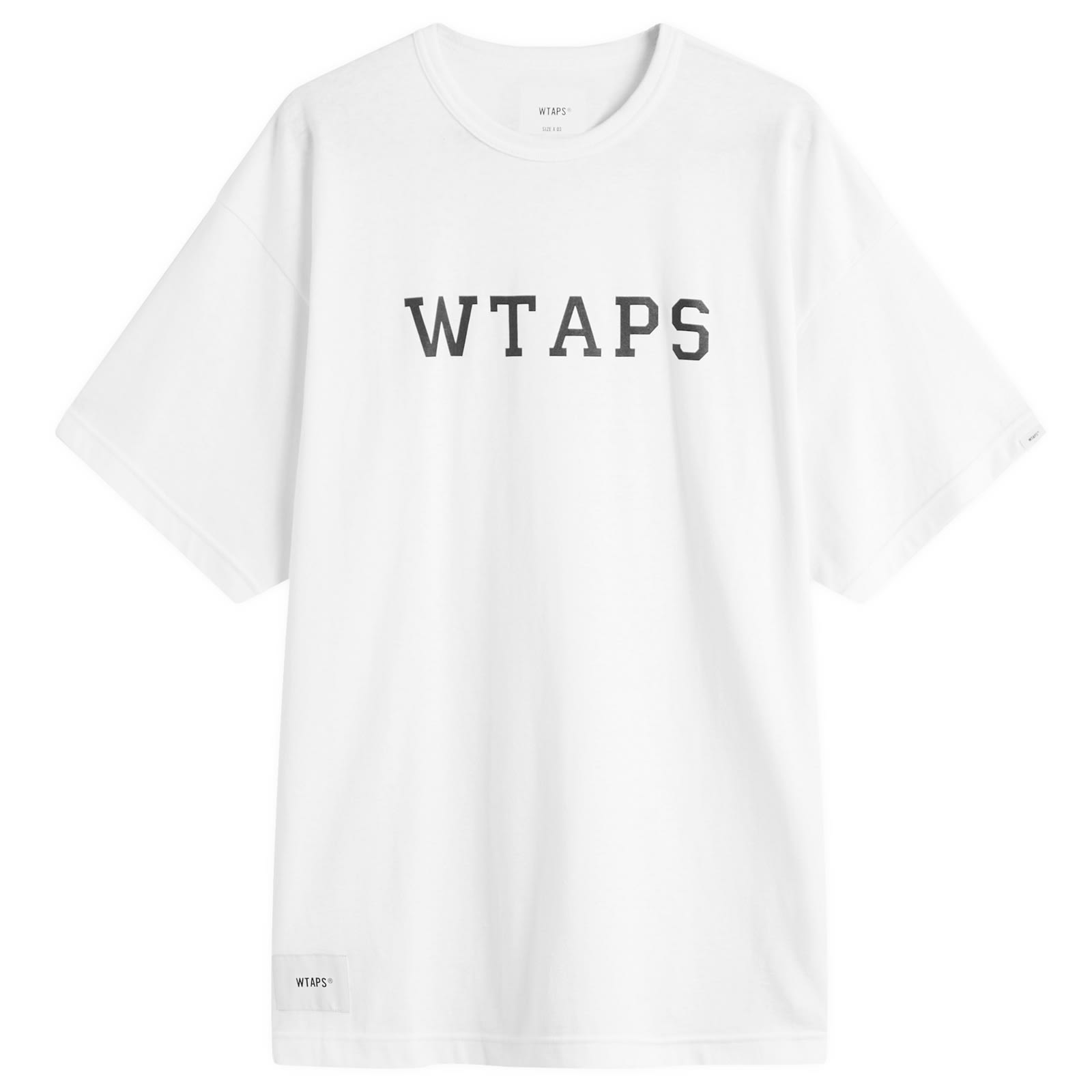 WTAPS Tシャツ academy ACADEMY sign SIGN WTAPS x New Balance Academy S/S T-shirt Navy Men's - FW21 - US