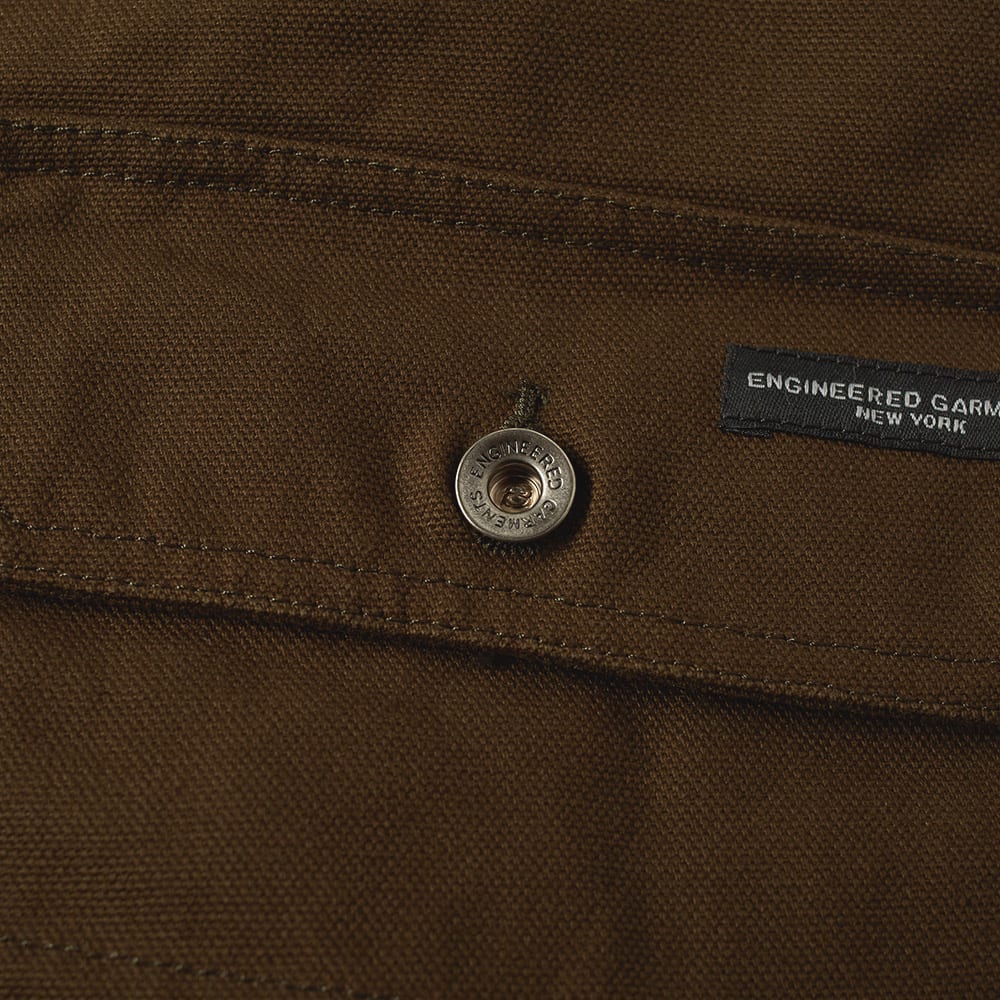 Engineered Garments Logger Cargo Pant Olive 12oz Duck Canvas | END.