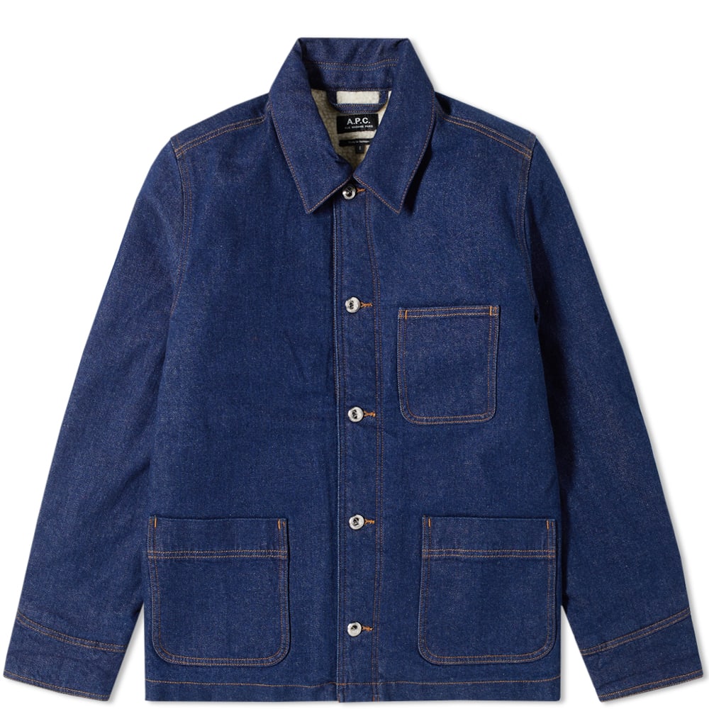 A.P.C. Axel Denim Chore Coat Indigo END. (UK)