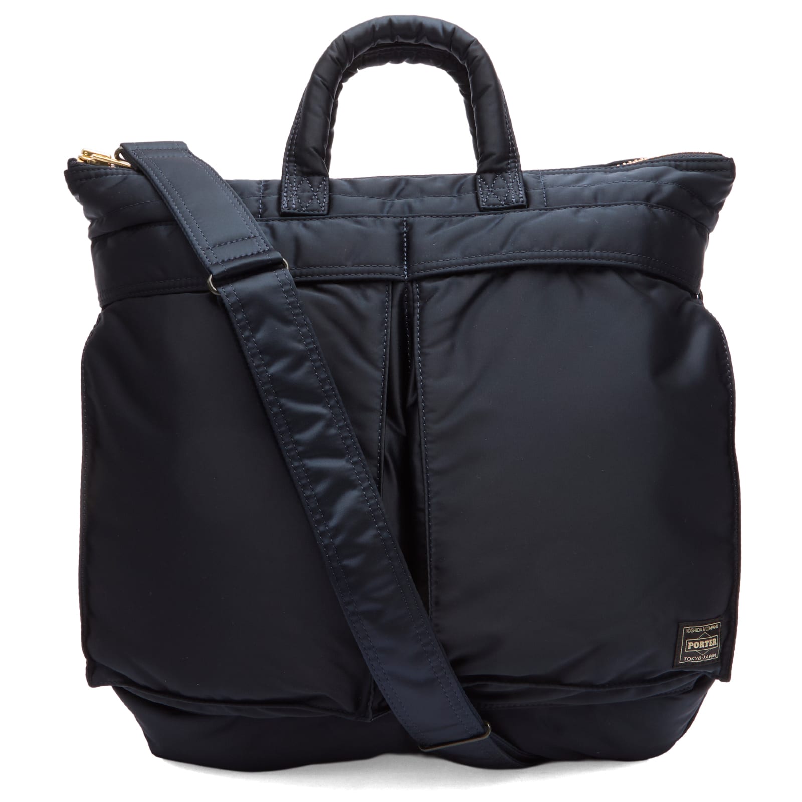 バッグ HEADPORTER TANKER 2WAY HELMET BAG PORTER - Yoshida & Co Tanker 2-Way Helmet Bag - Black Nylon