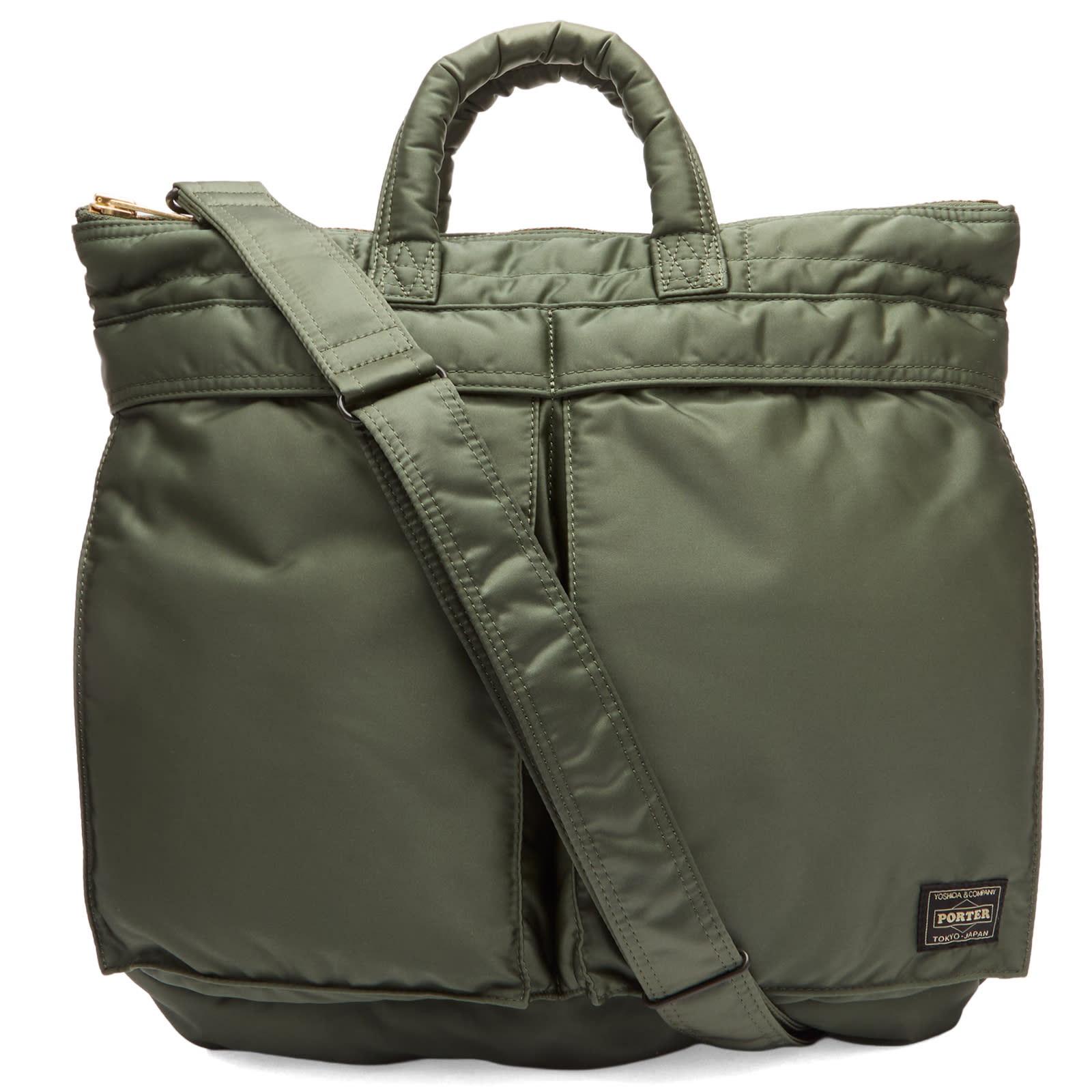 バッグ END. x PORTER YOSHIDA & CO HELMET BAG END. x Porter-Yoshida & Co 2-Way Helmet Bag (Black) | END