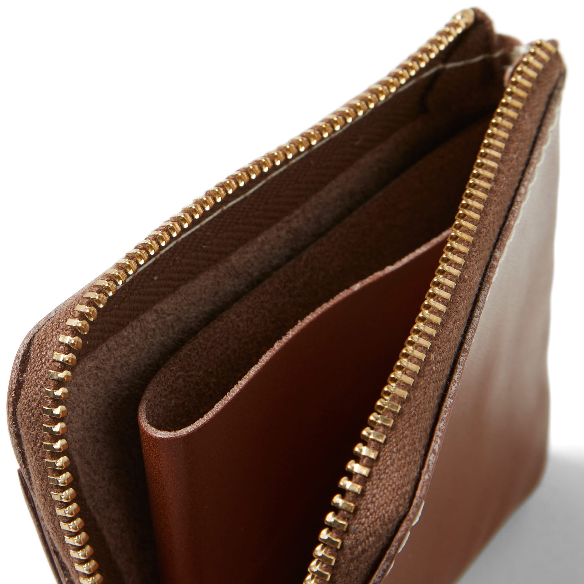 Neighborhood Small Zip Wallet Brown END. (TW)