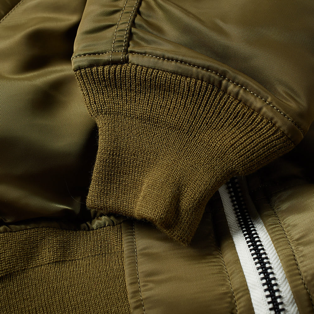 Sasquatchfabrix Do Not Kill 'Korosuna' Flight Jacket Khaki | END.