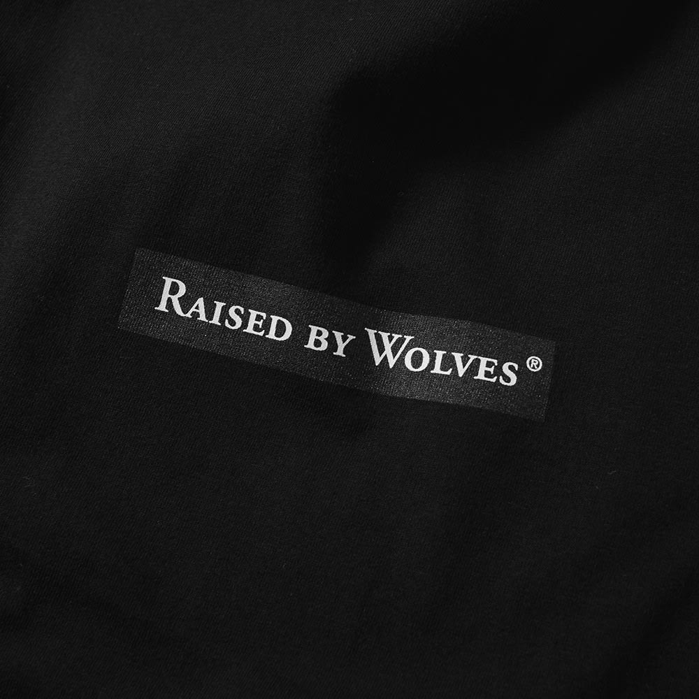 Raised By Wolves Box Logo Tee Black End