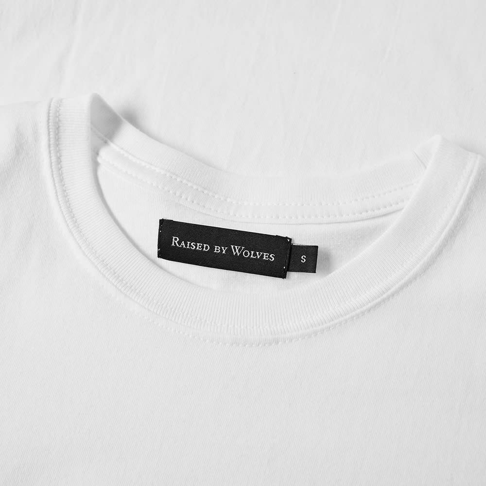 Raised by Wolves Box Logo Tee White | END. (US)