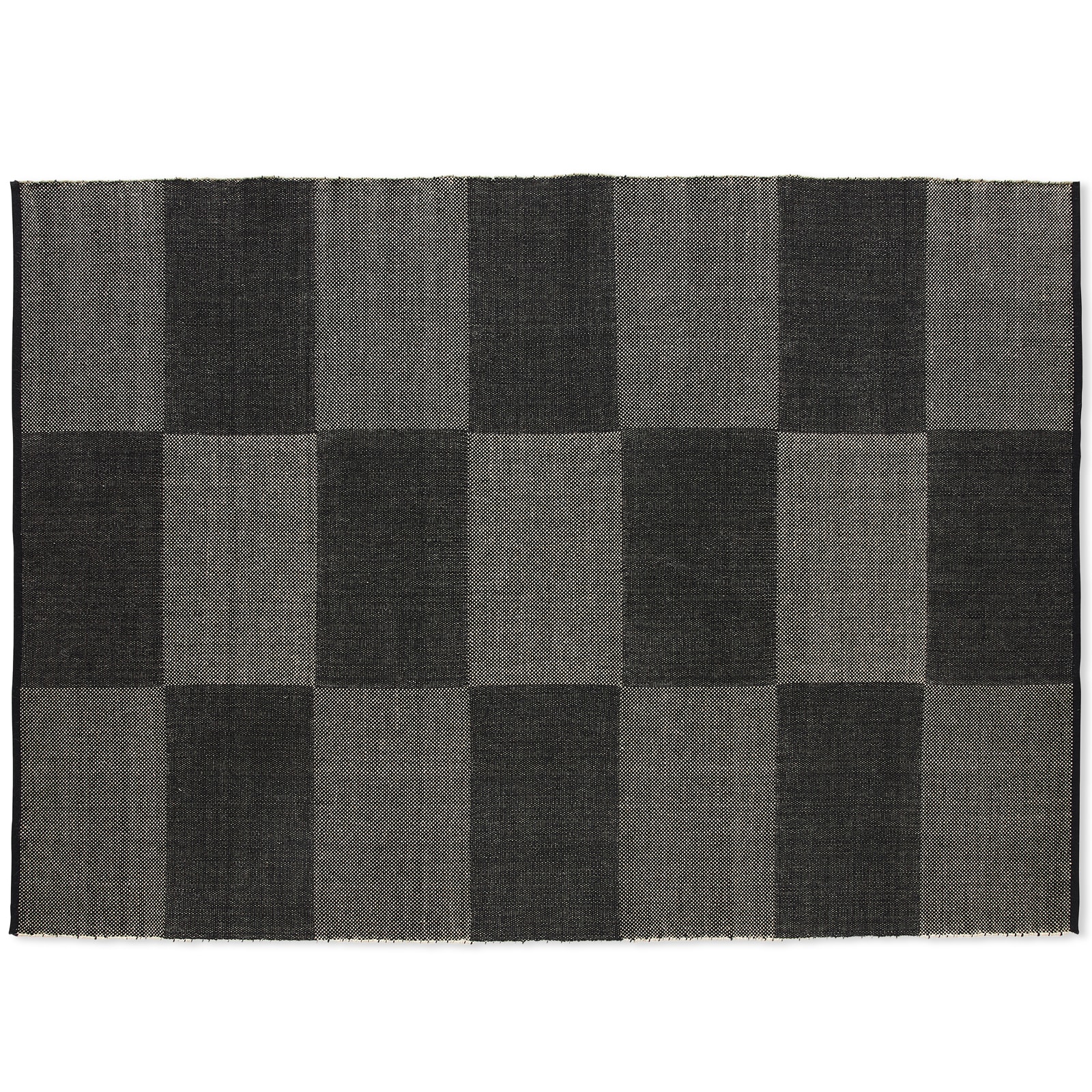 HAY Check Rug 170 x 240 Black | END. (GB)
