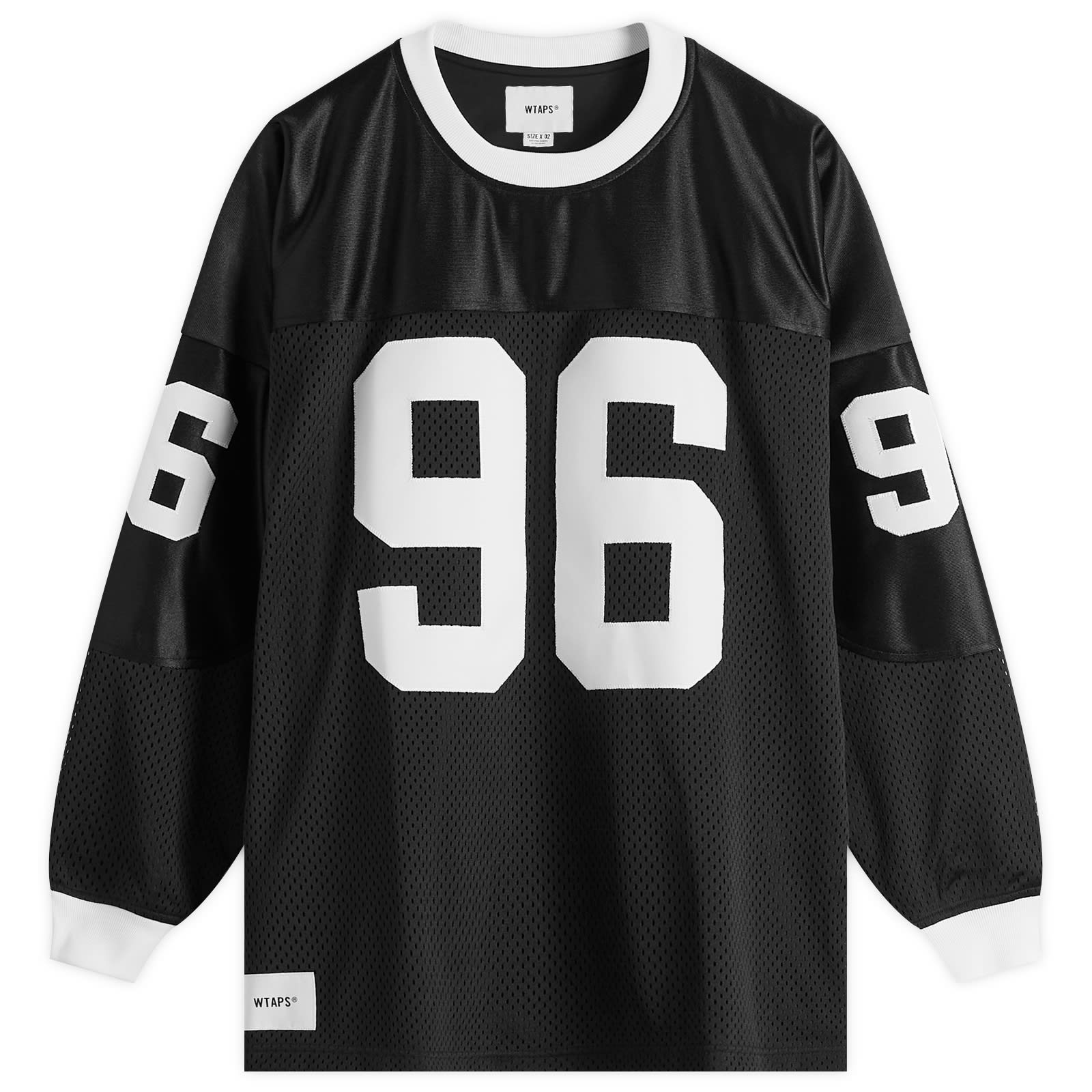【独特のデザイン性】WTAPS 12 ホッケーシャツ 黒 WTAPS 12 Hockey Shirt Black | END. (TW)