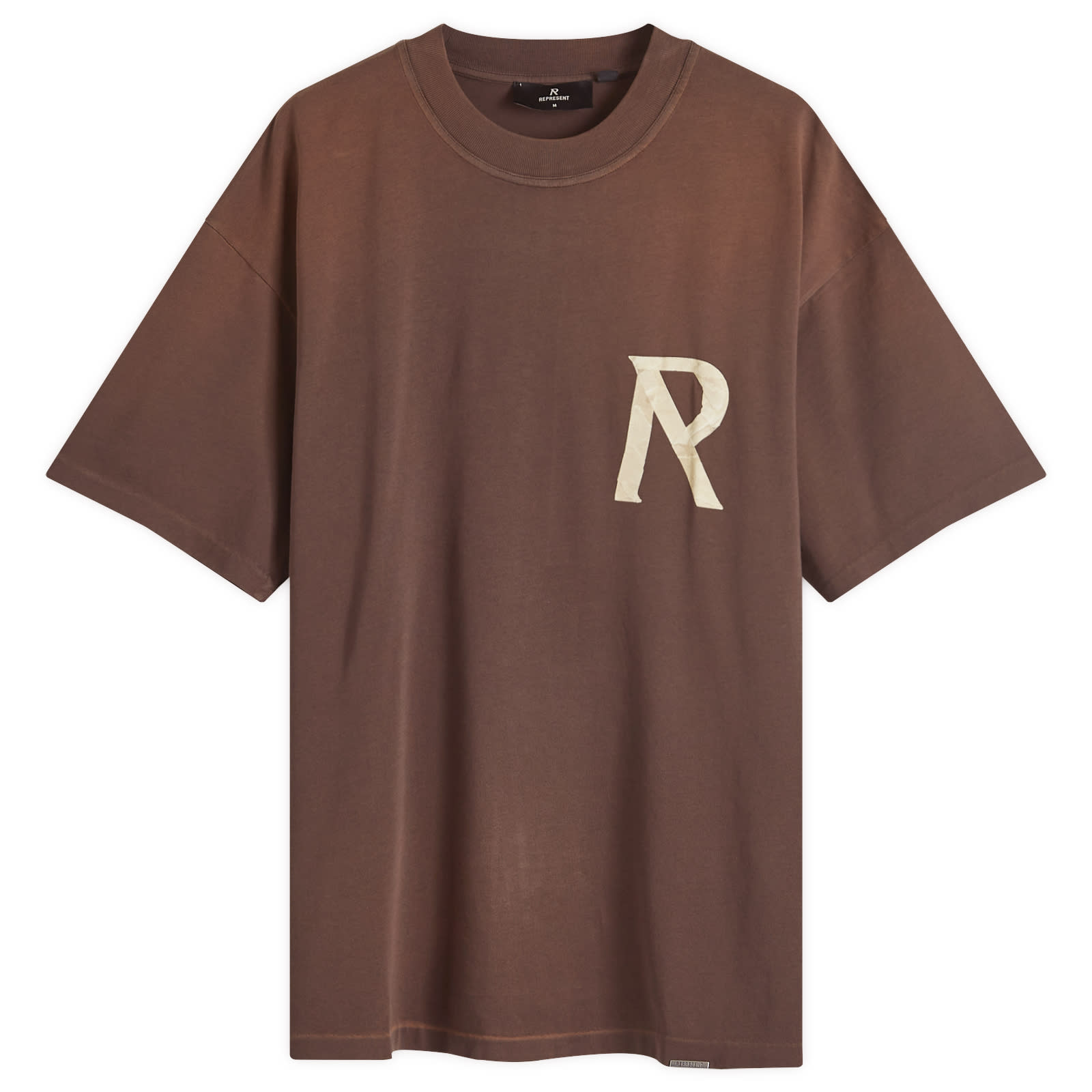 Represent Masking Tape Initial T-Shirt Cedar | END. (US)