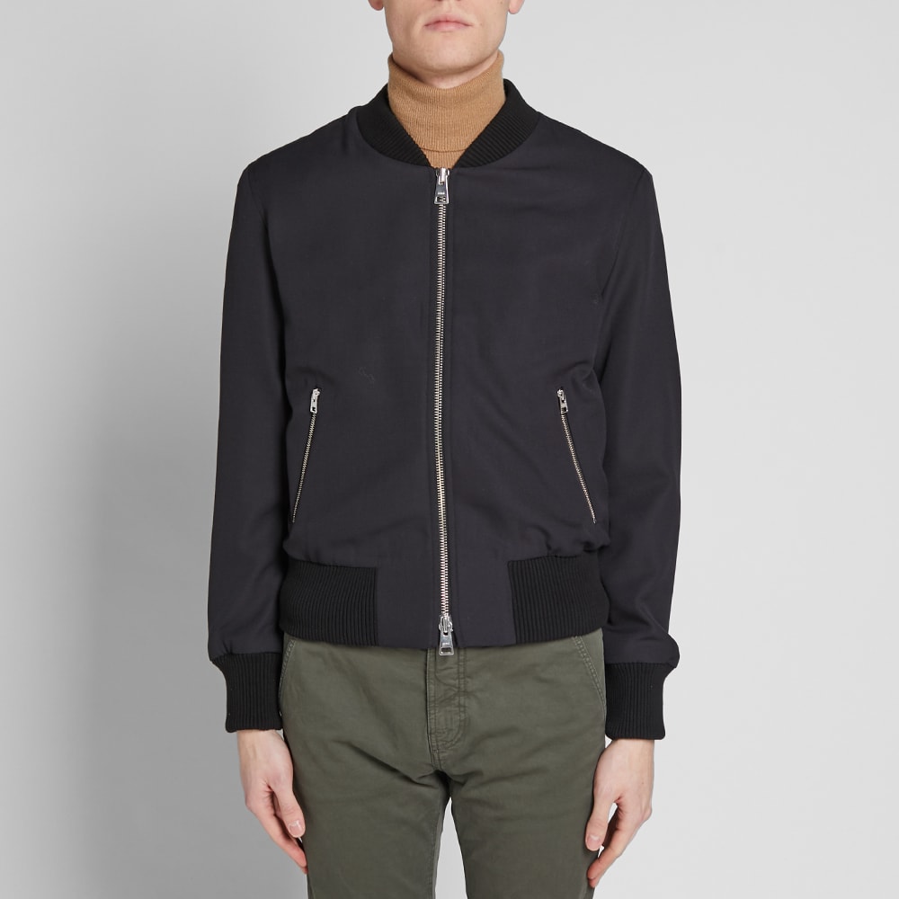 AMI Zip Bomber Jacket Navy | END. (KR)