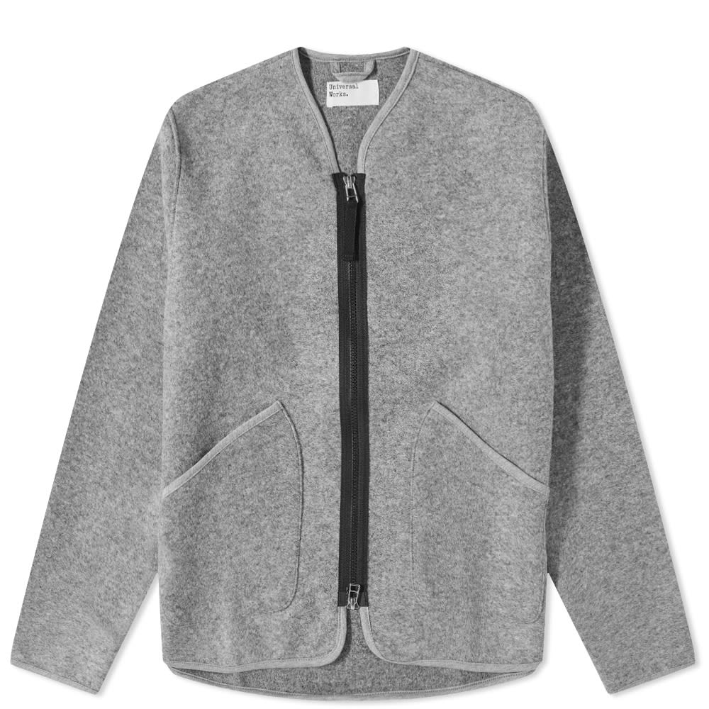 Universal Works Zip Liner Jacket Grey END.