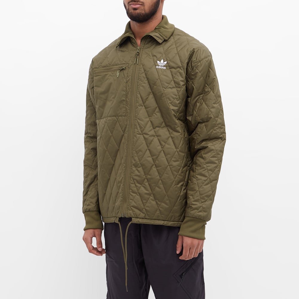 olive adidas jacket