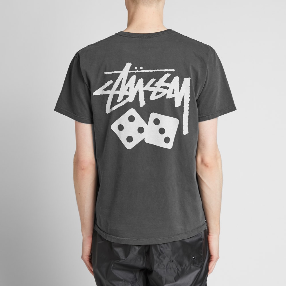 Stussy dice tee black Clearance