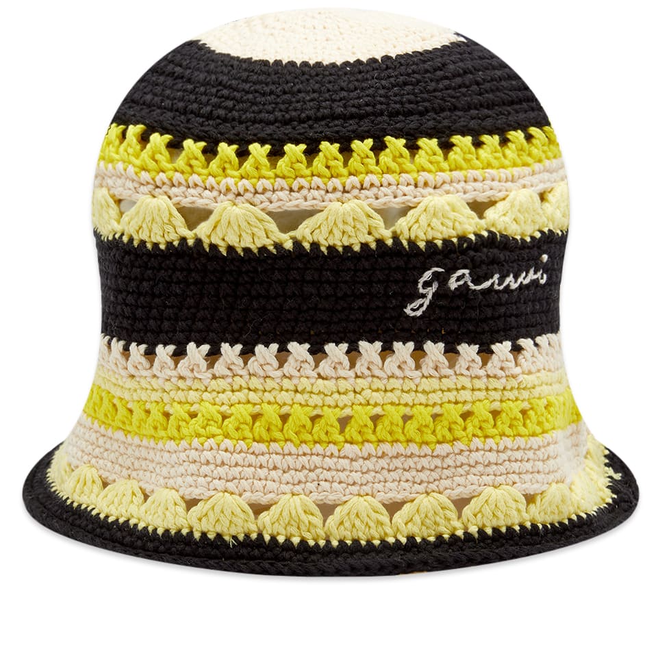 crochet hat ganni