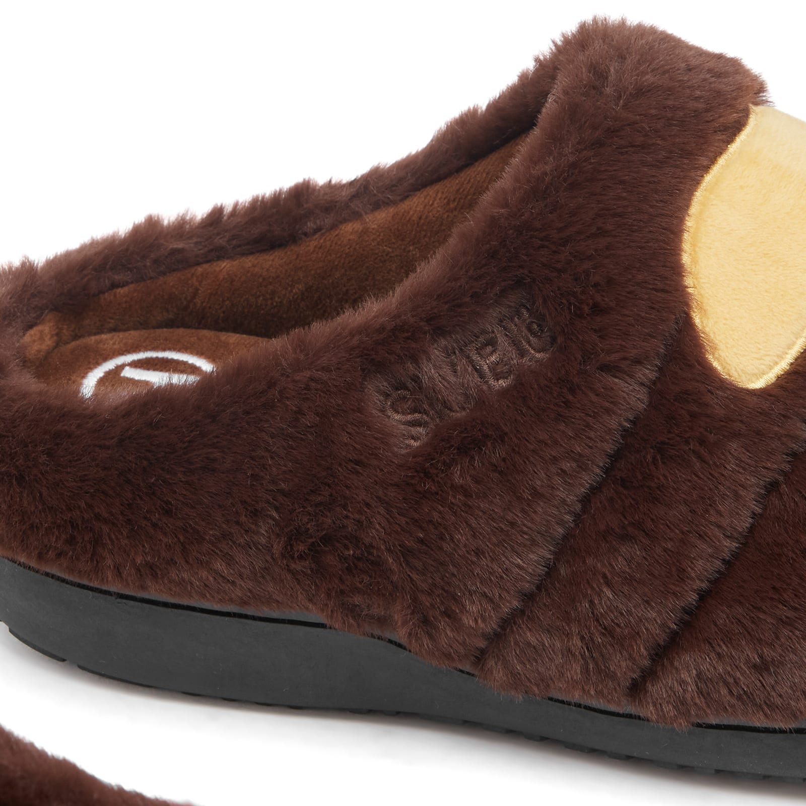 Subu Bathing Ape Slippers BAPE X SUBU 】APE HEAD PUFFER SANDALS
