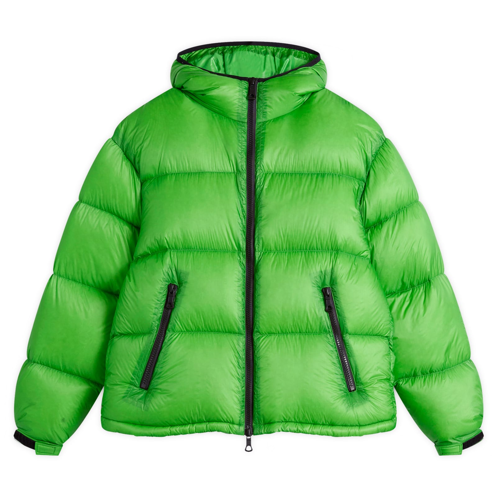 MKI Men’s Translucent Hooded Bubble Jacket Presented By END. Emerald
