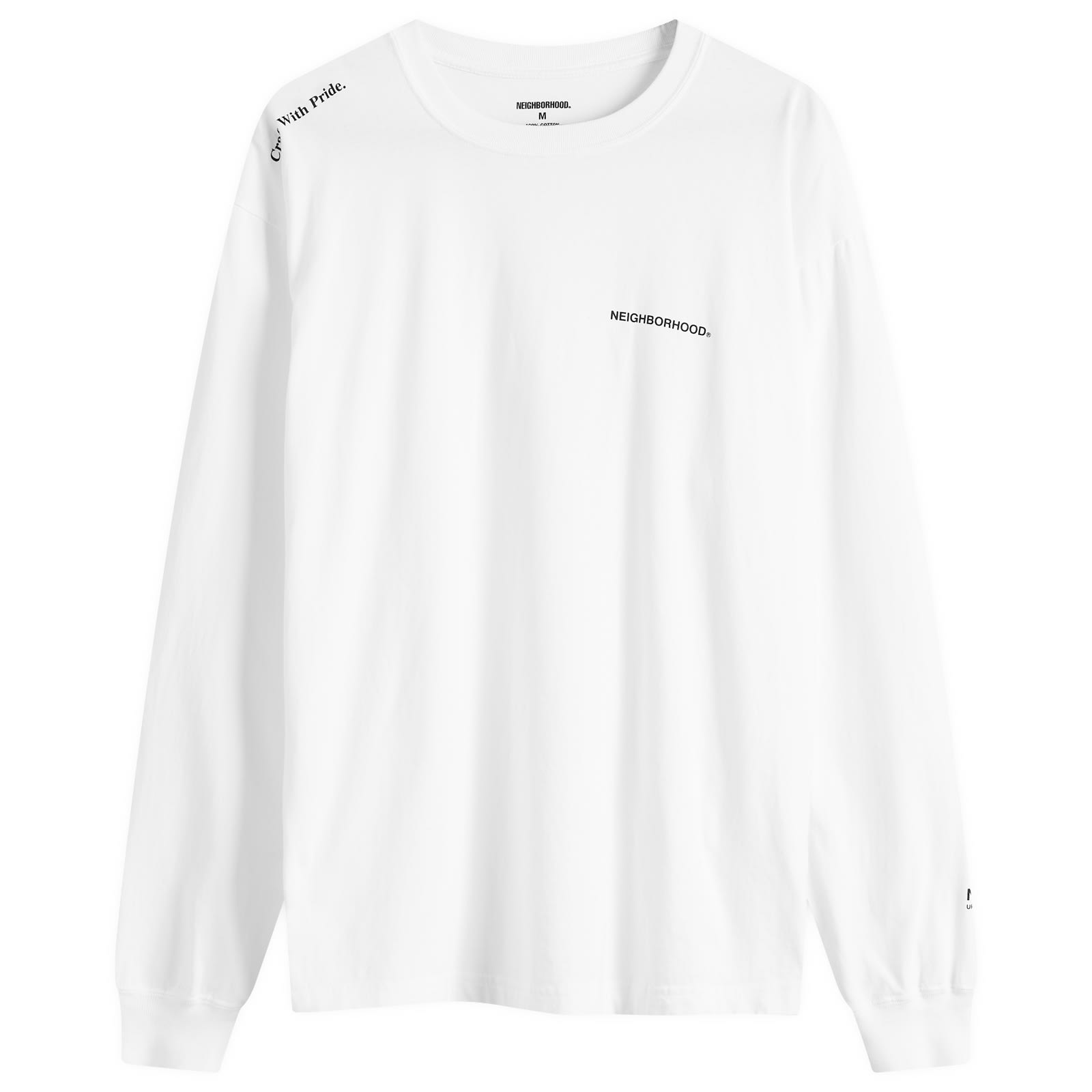 【NEIGHBORHOOD】NH . TEE LS-8 Neighborhood LS-8 Long Sleeve T-Shirt White | END. (US)