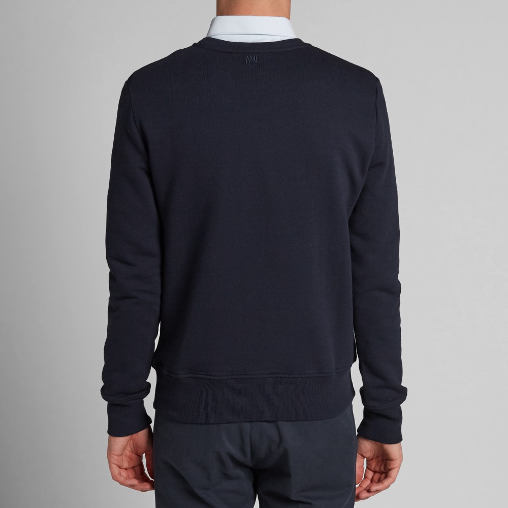 Navy tonal box logo hoodie Clearance