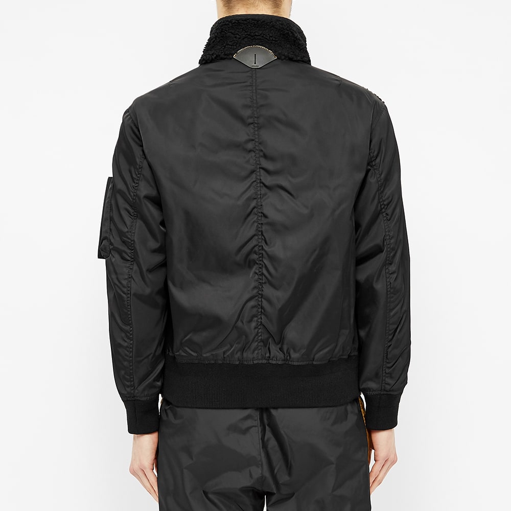 Coach Fleece Ma 1 Jacket Black End