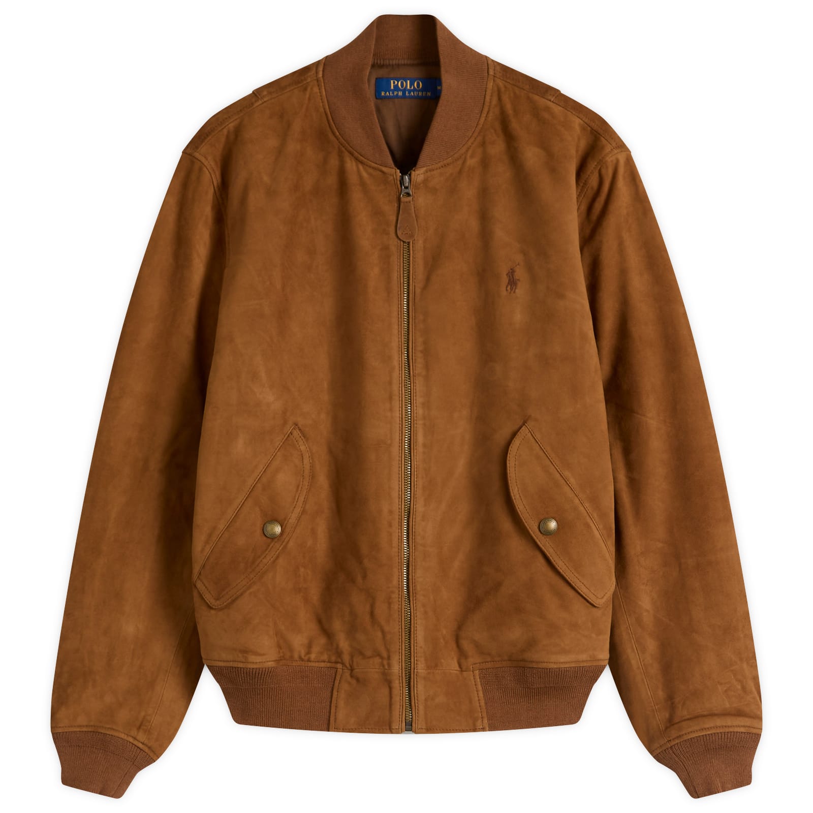 Polo Ralph Lauren Men's Flight Jacket Country Brown - Curated Menswear