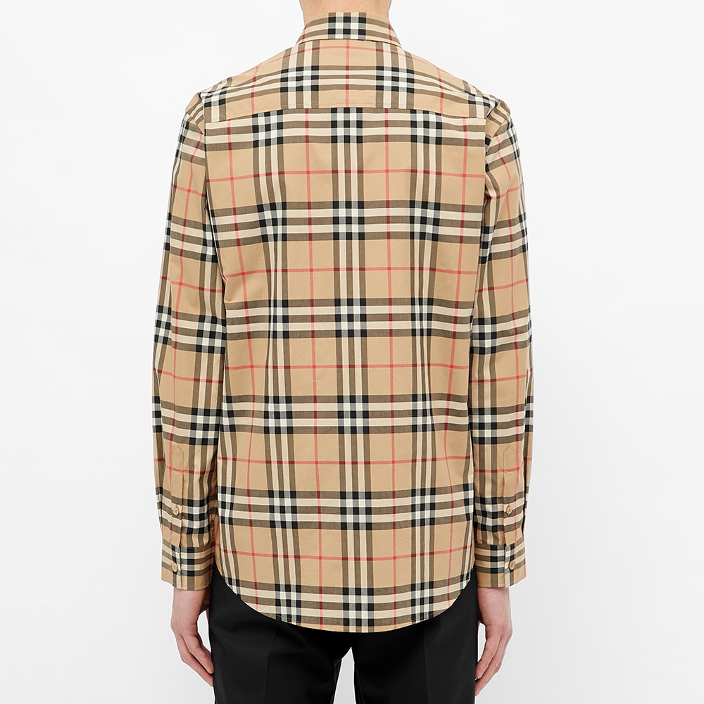 Burberry shirt beige clearance
