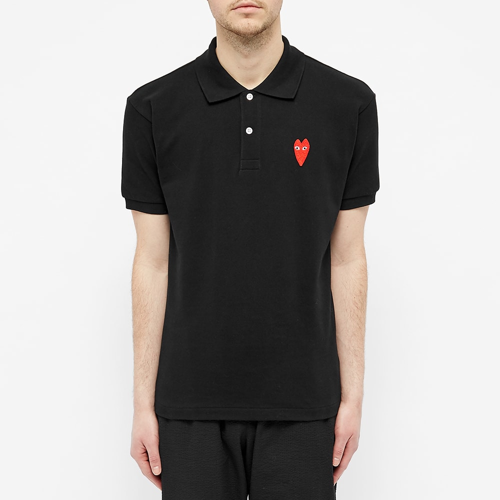 comme de garcons polo