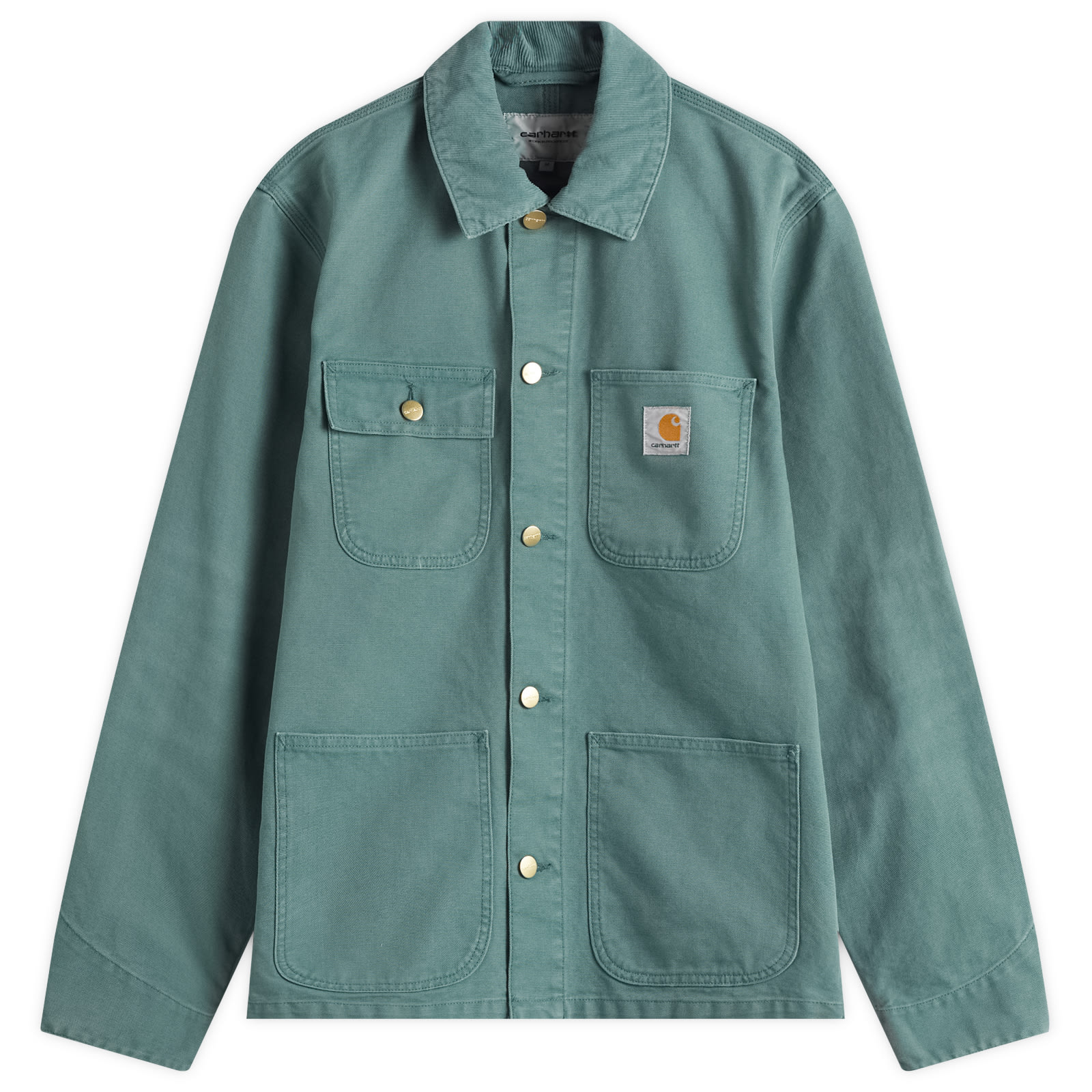 Carhartt WIP Michigan Coat Silver Pine Stone Canvas | END. (US)