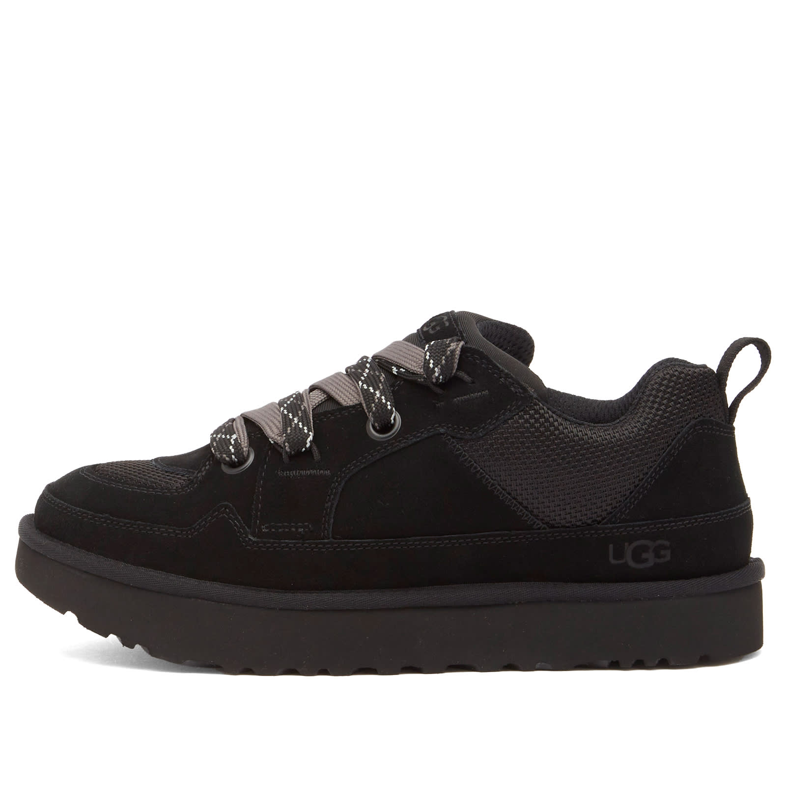 Ugg Men's Black Lo Lowmel Sneaker Uk Size 7