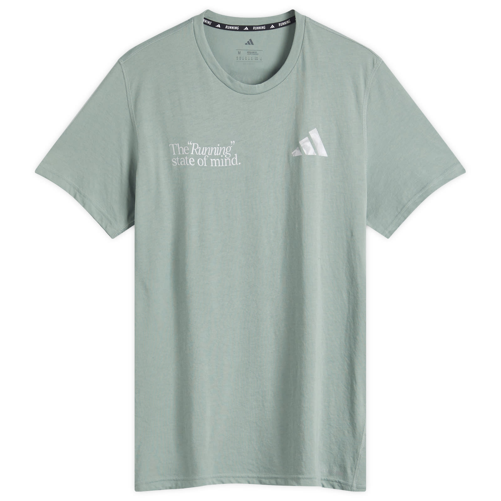 Adidas Men's x SFTM Graphic T-Shirt Hazy Green/Tech Forest