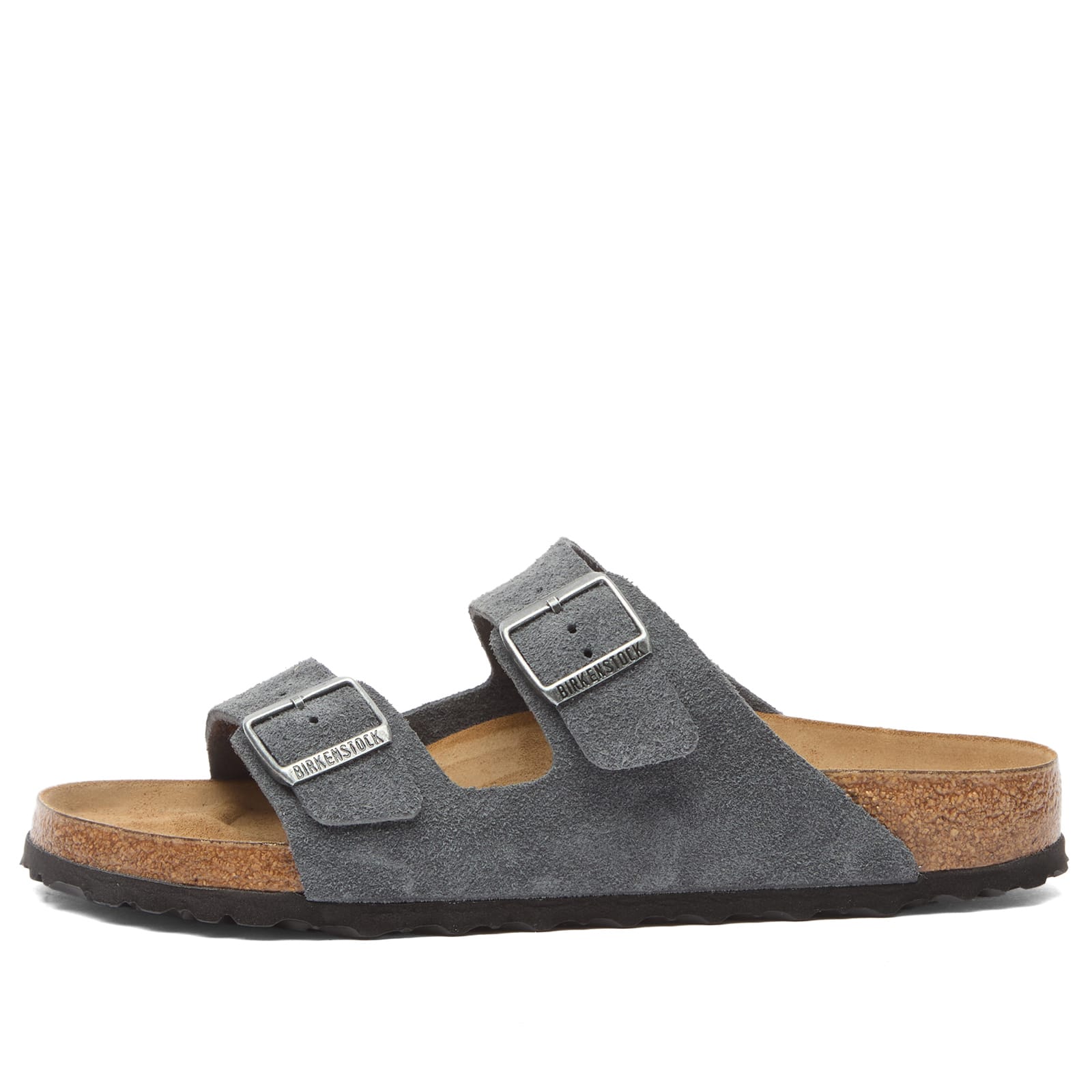 Birkenstock Men’s Arizona Charcoal Suede