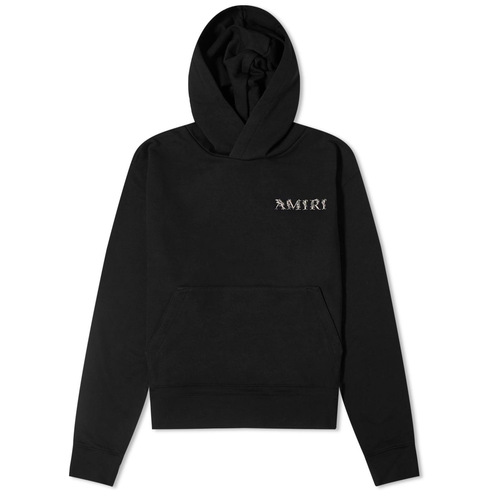 ◆大人気◆ 関税込【AMIRI】BAROQUE Hoodie パーカー ブラック AMIRI Baroque Hoodie Black | END. (US)