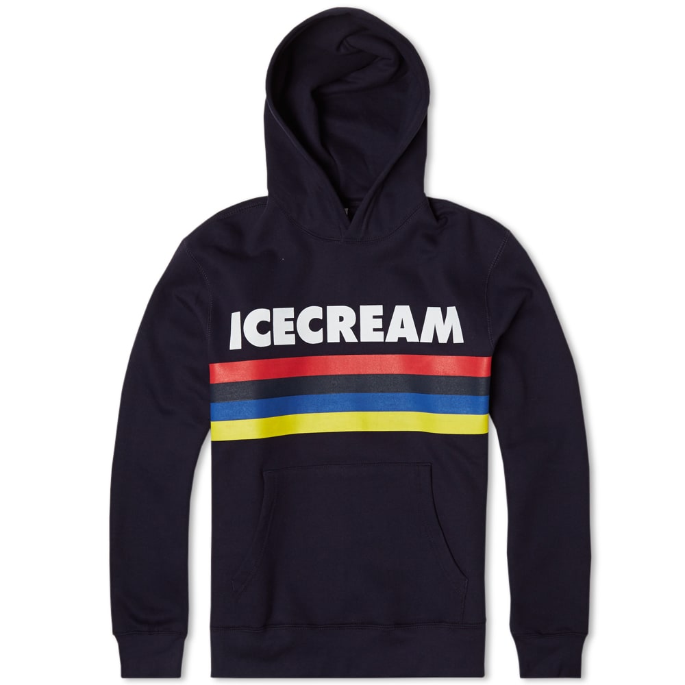 Ice Cream Ice Cream Bar Pullover Hoody Peacoat END. (US)