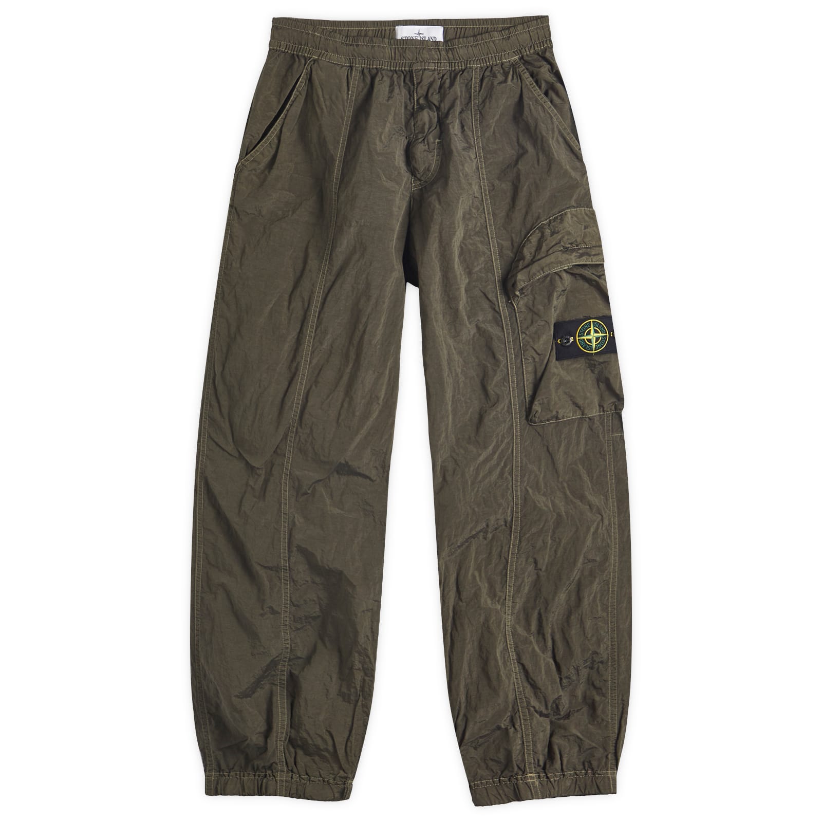 【ANGLAN x END.】Parachute Balloon Cargo Pants END. x Anglan Parachute Balloon Cargo Pant Green - Curated