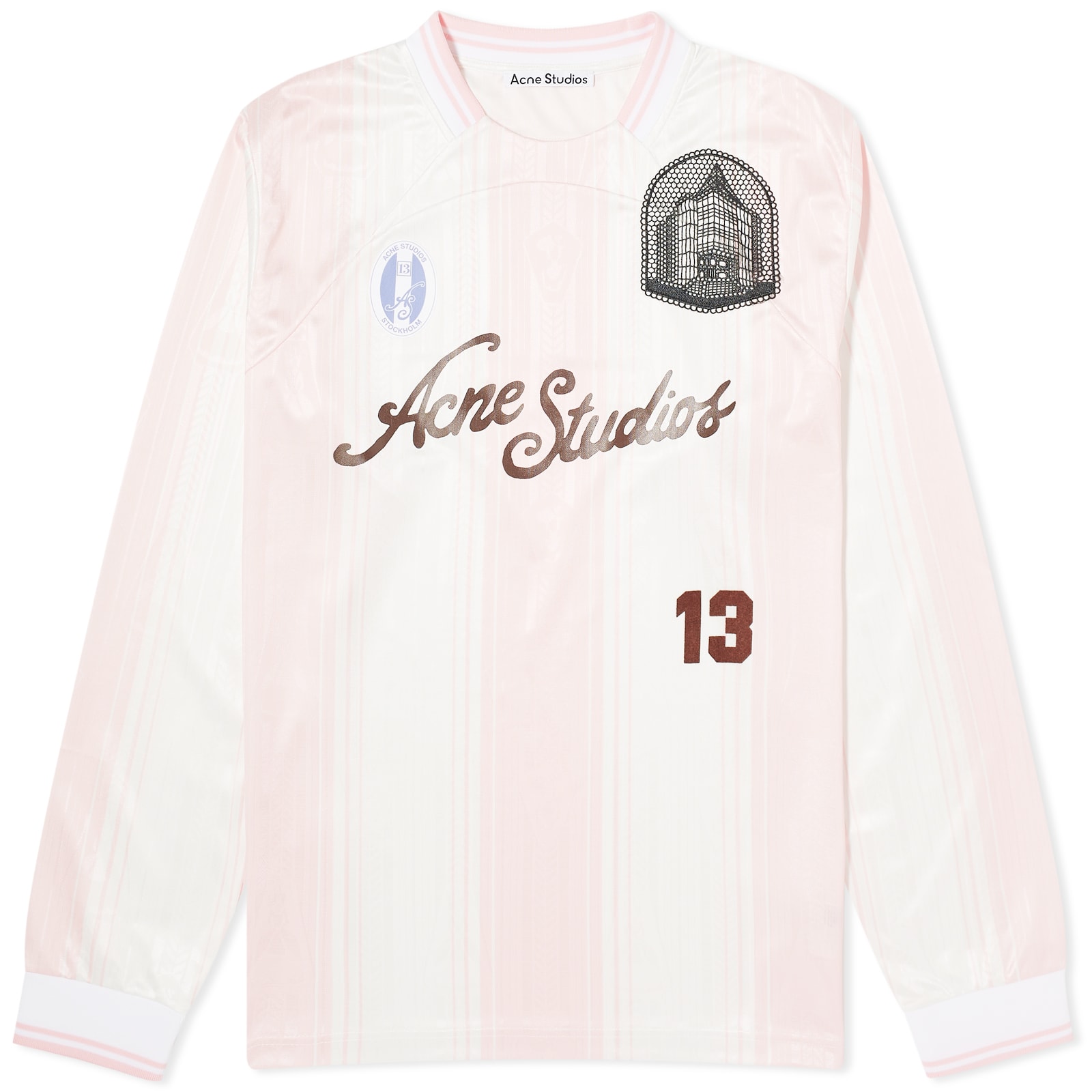 Acne Studios ピンクストライプジャージ 13 Acne Studios ピンクストライプジャージ 13 - メルカリ