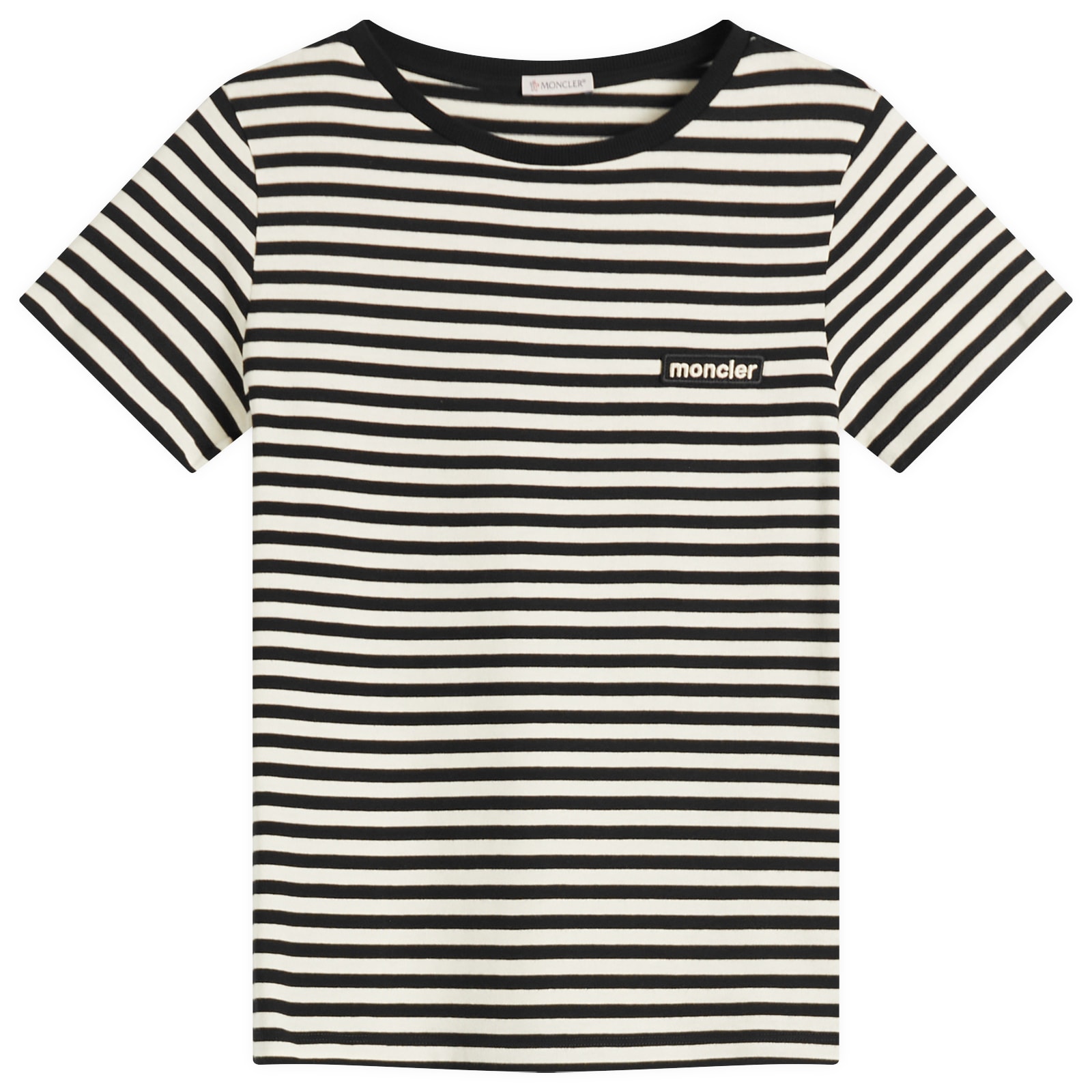 Tシャツ・カットソー MONCLER SS25 Striped t-shirt (K10938C0004989AZC F09) Moncler Short Sleeve T-Shirt Stripe | END. (CA)