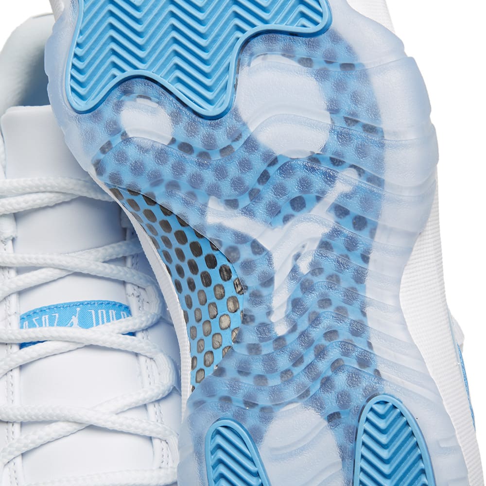 Nike Air Jordan 11 Retro Low White University Blue End