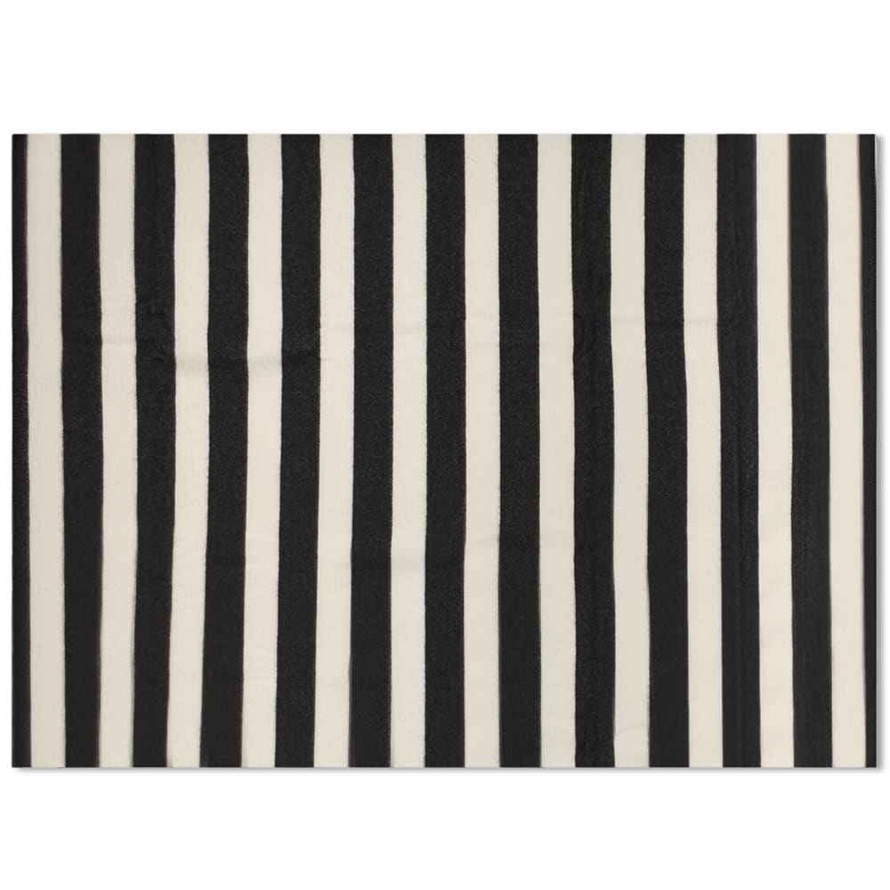 Tekla Fabrics Pure New Wool Blanket Bold Black END.