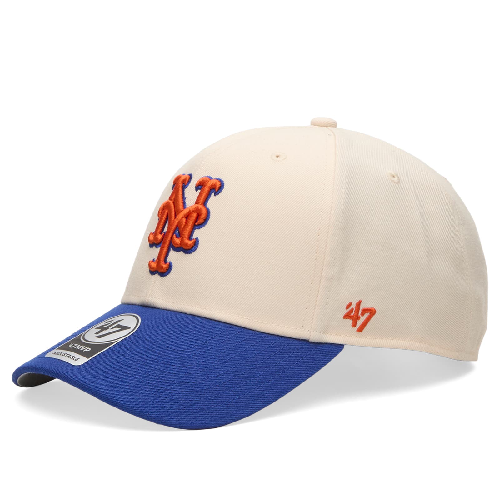 47 New York Mets Two Tone MVP Cap Natural 47 New York Mets Two Tone MVP Cap Natural