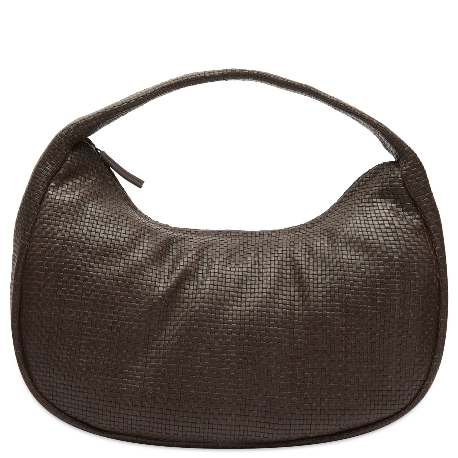 ST. Agni Women's Woven Large Bon Bon Bag in Coffee
